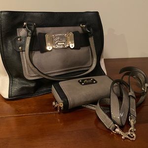 Guess Bag and Matching Wallet - shoulder strap